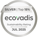 CIBORIUS erhält EcoVadis Silbermedaille 2025 und gehört zu den Top 15% nachhaltigsten Unternehmen Weltweit.