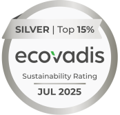 CIBORIUS erhält EcoVadis Silbermedaille 2025 und gehört zu den Top 15% nachhaltigsten Unternehmen Weltweit.